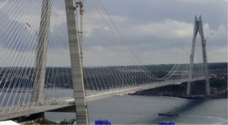 Yavuz Sultan Selim Köprüsü açılışa hazır